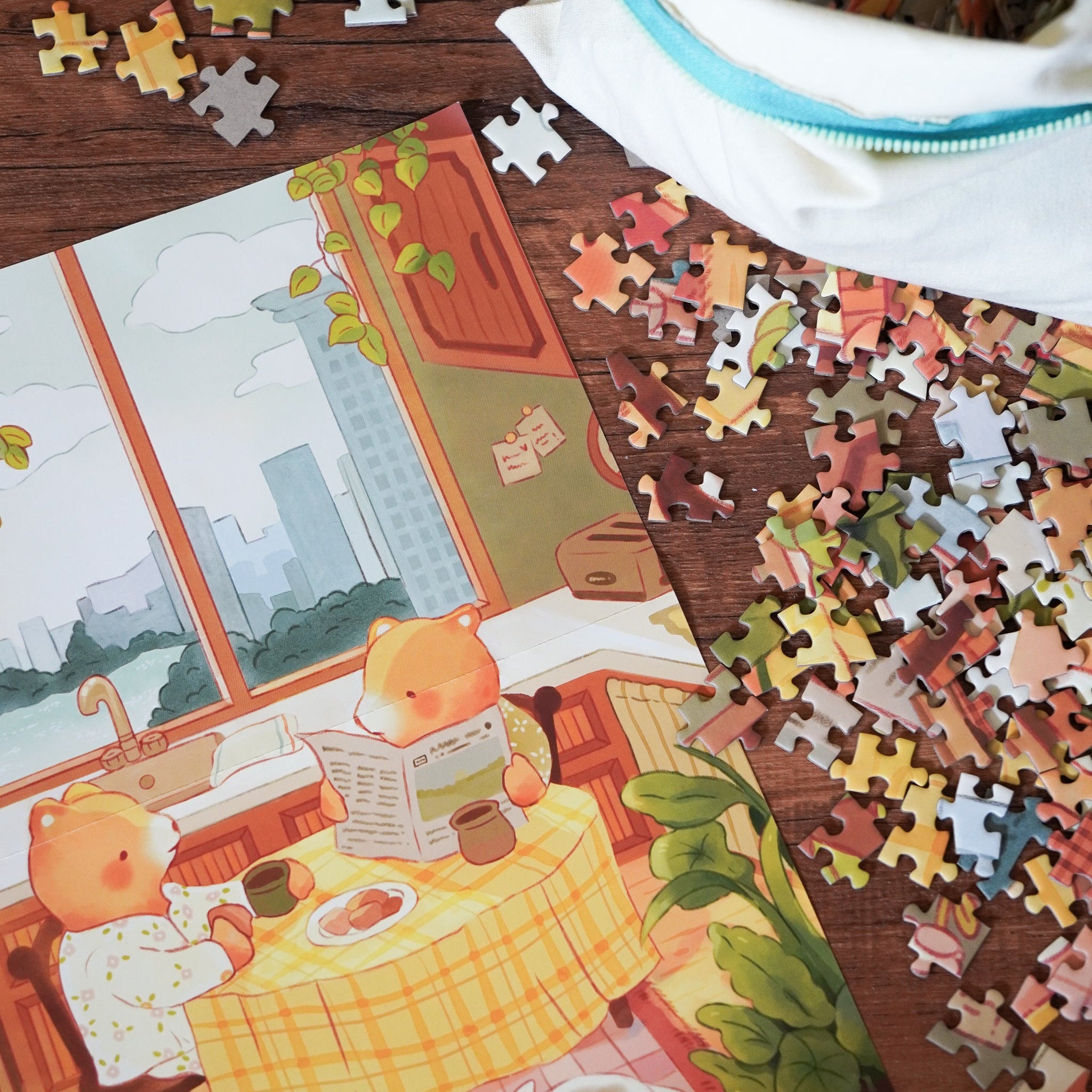 Slow Mornings | 1000-Piece Jigsaw Puzzle