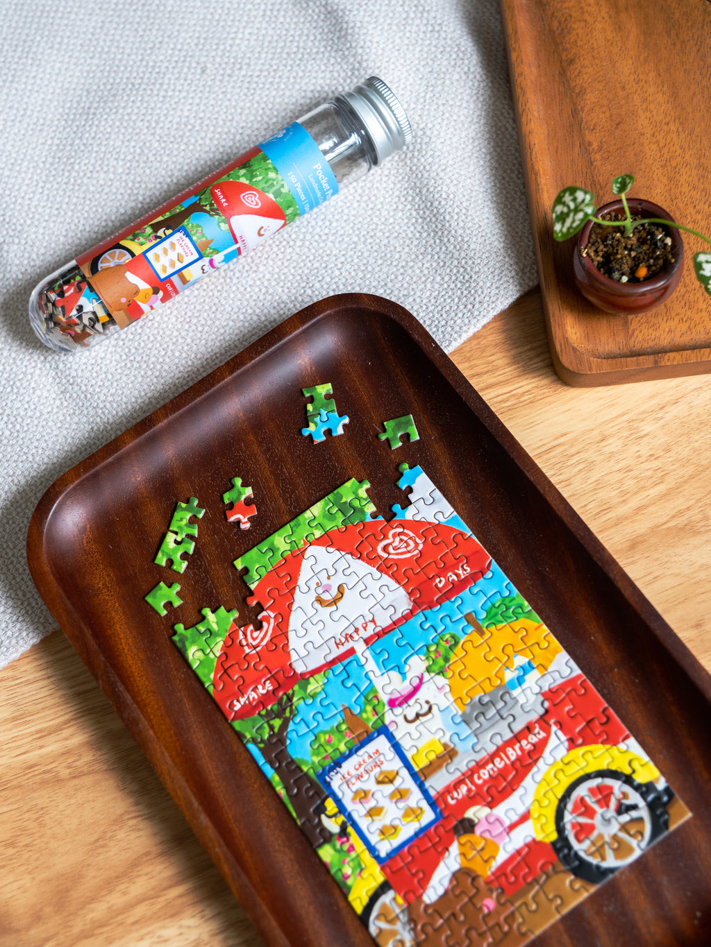 One-Dollar Happiness | 150-Piece Mini Puzzle