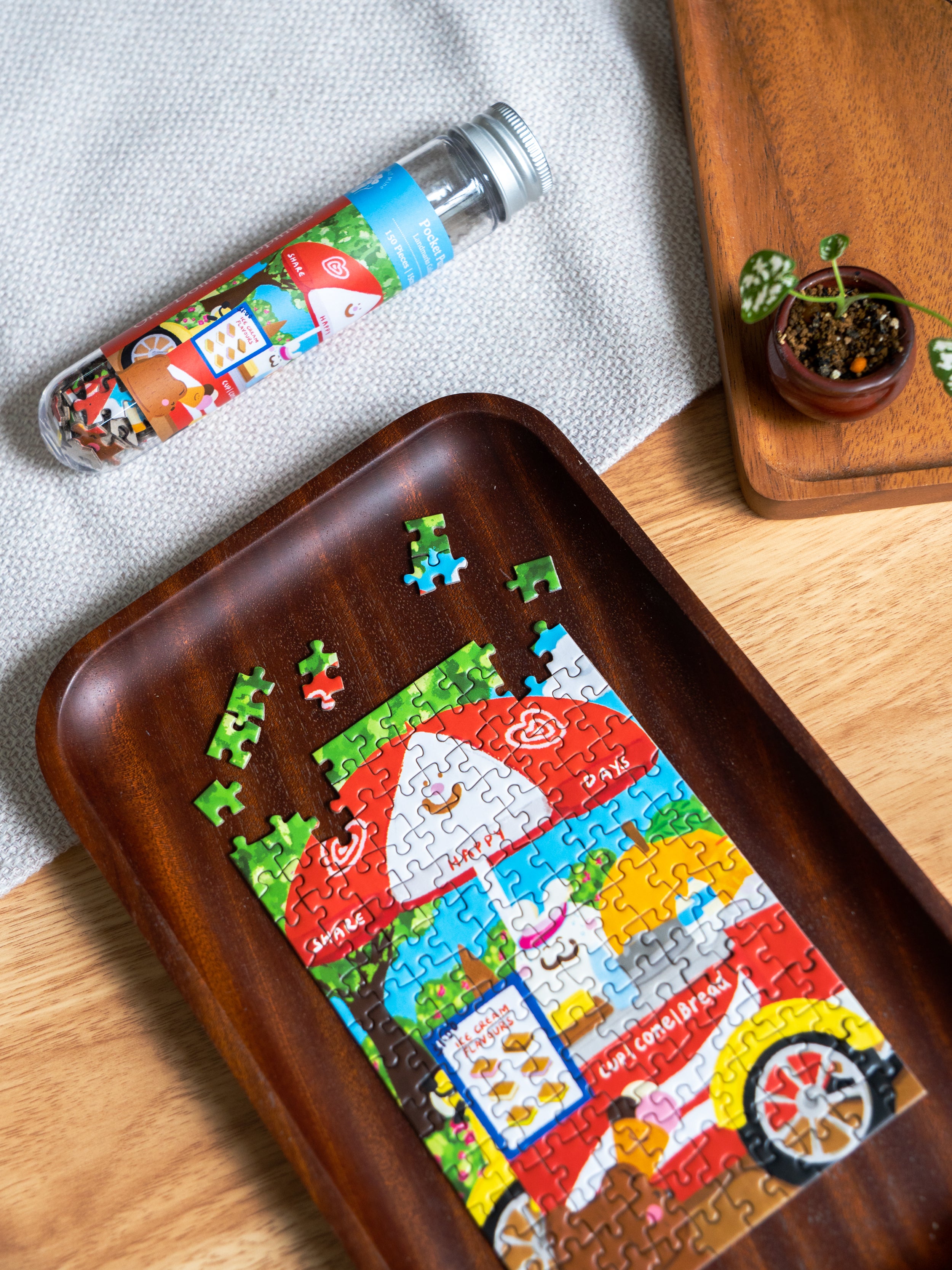 One-Dollar Happiness | 150-Piece Mini Puzzle