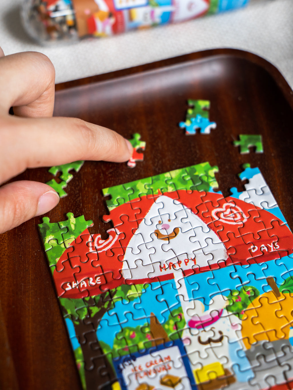 One-Dollar Happiness | 150-Piece Mini Puzzle