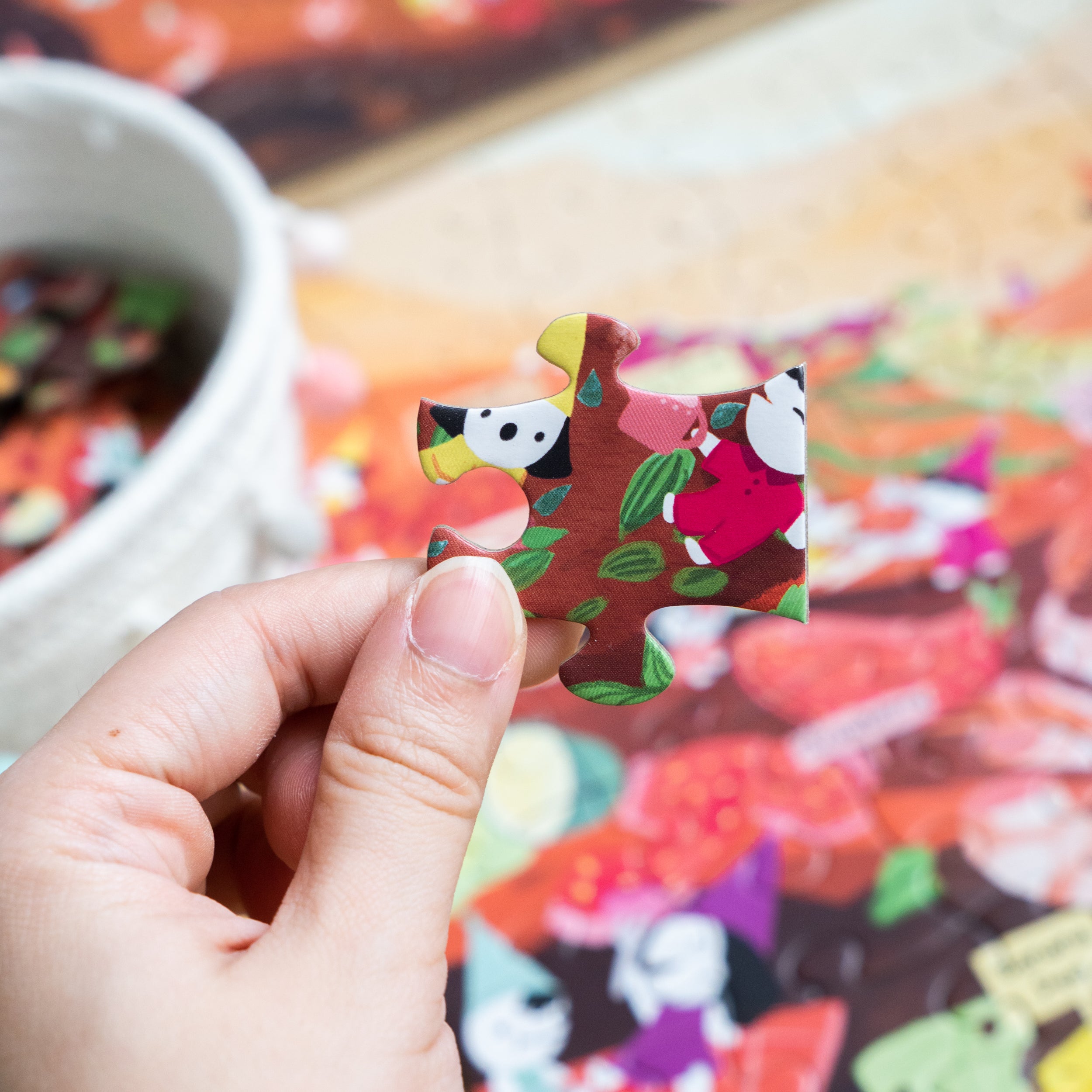 The Three Hungry Microbes | 2 x 100-Piece Puzzles