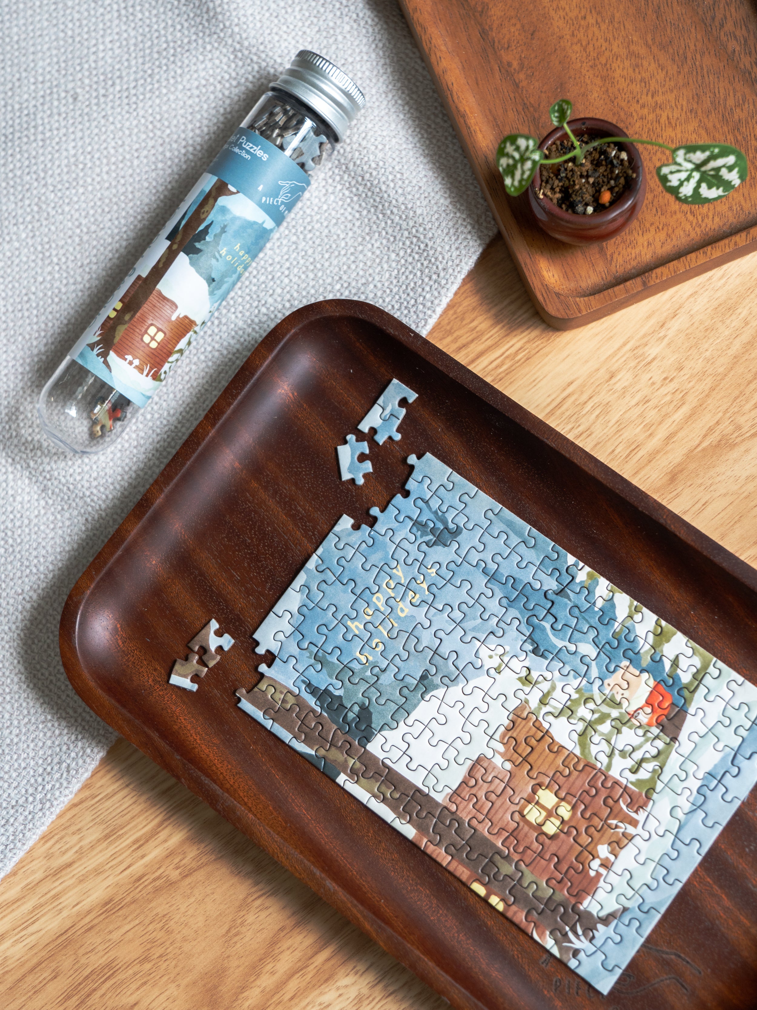 Snowy Haven | 150-Piece Mini Puzzle